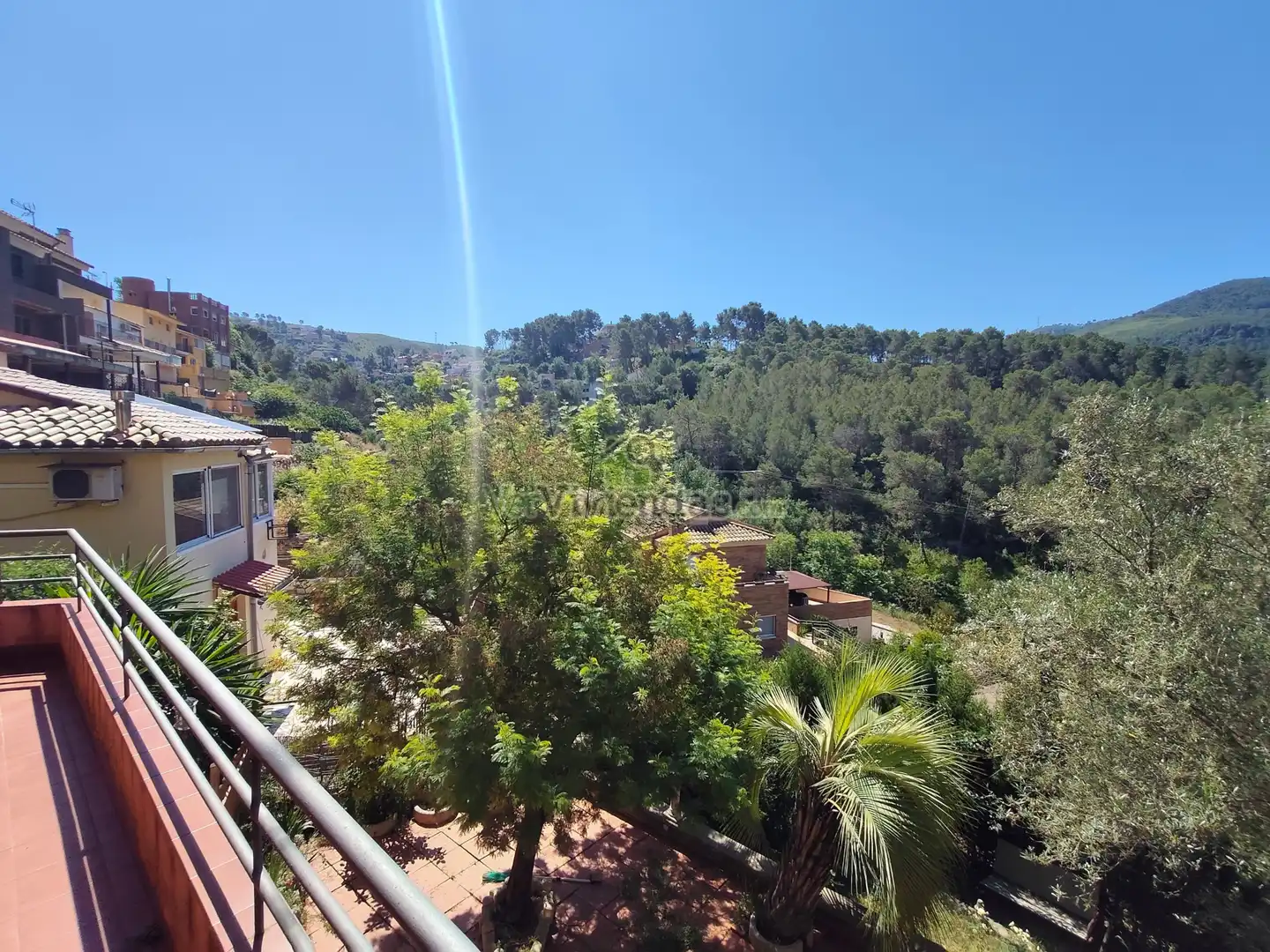 Vista exterior de Casa adosada en venta en Vallirana con Calefacción, Jardín privado y Terraza