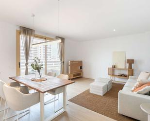 Living room of Apartment to share in Badalona  with Air Conditioner and Terrace
