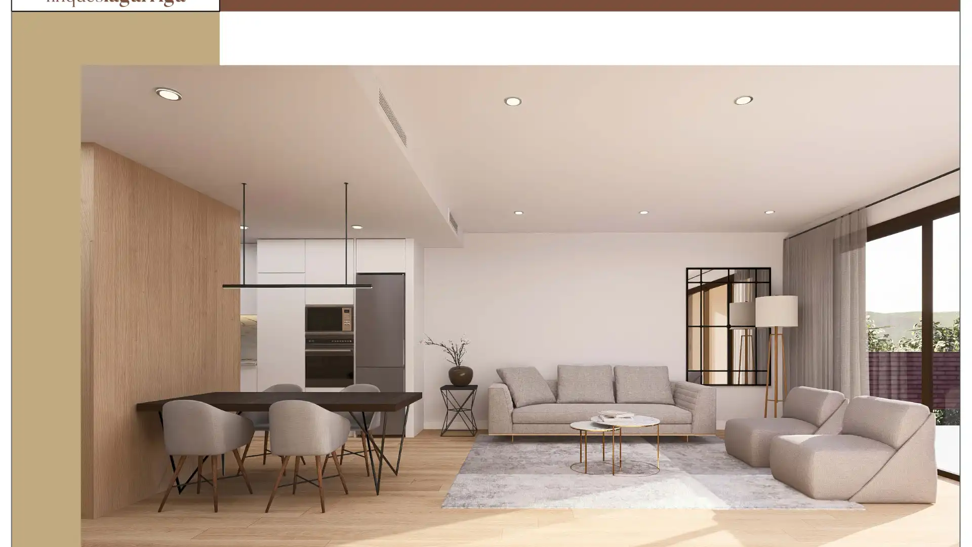 Sala de estar de Piso en venta en La Garriga con Aire acondicionado, Calefacción y Parquet