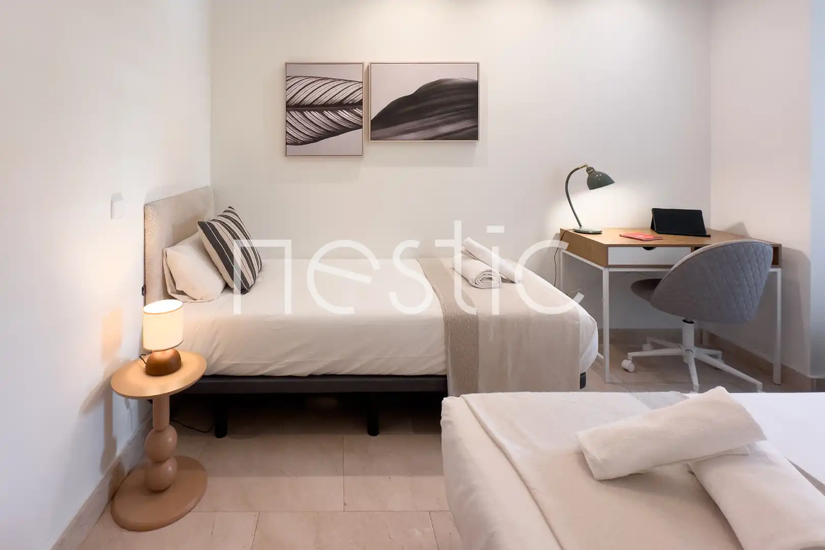 Habitación de Apartamento de alquiler en Madrid con Aire acondicionado, Calefacción y Terraza