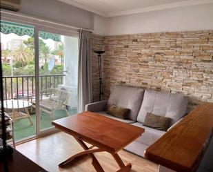 Living room of Flat to rent in Roquetas de Mar  with Air Conditioner, Terrace and Swimming Pool