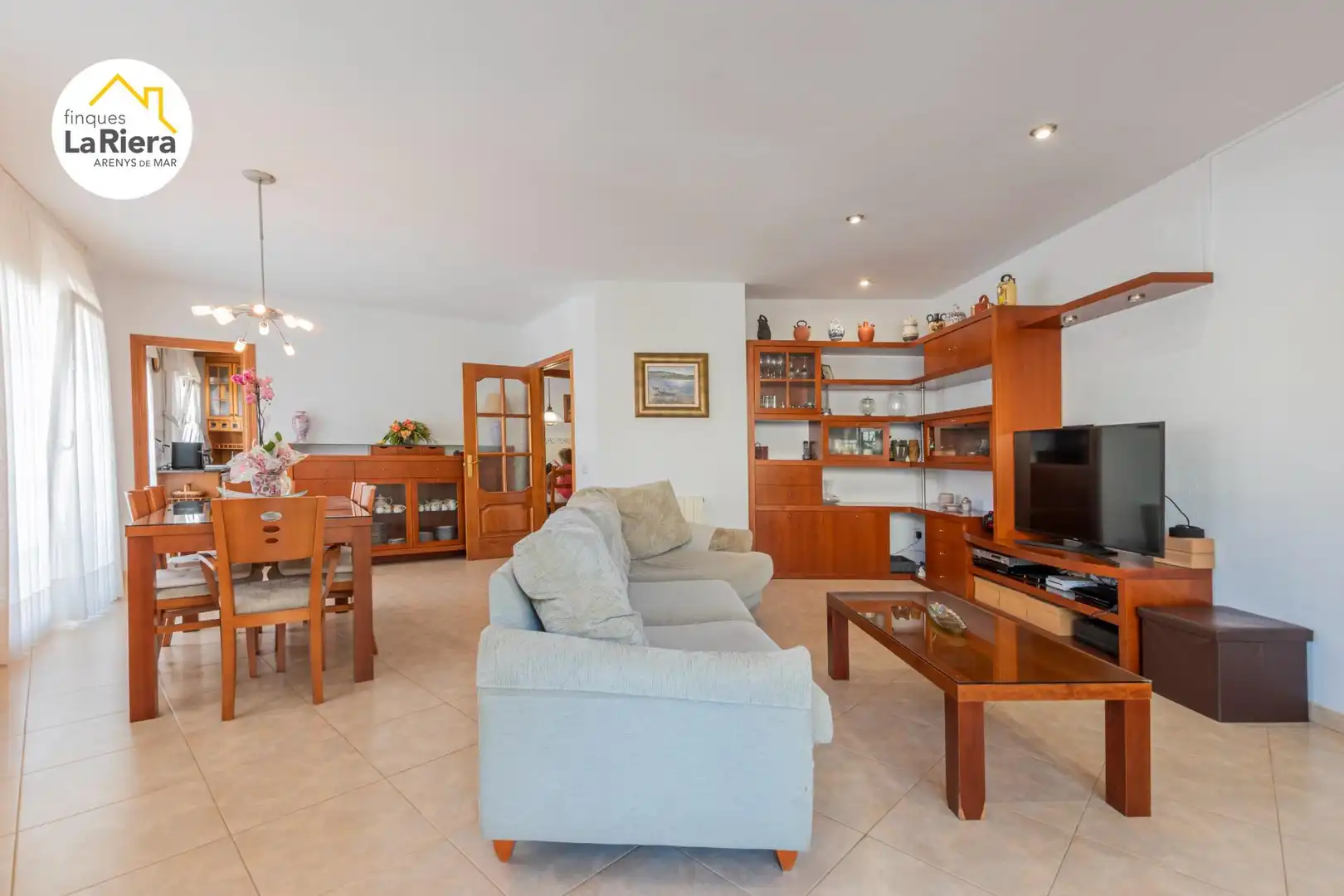 Living room of Houses for sale in Arenys de Munt  with Heating, Private garden and Terrace