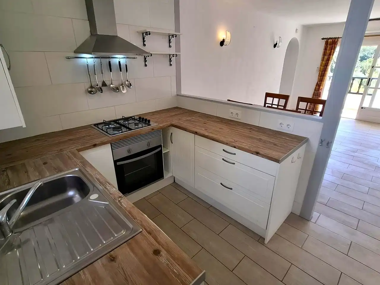 Cuina de Apartament en venda en Mojácar amb Aire condicionat, Terrassa i Piscina