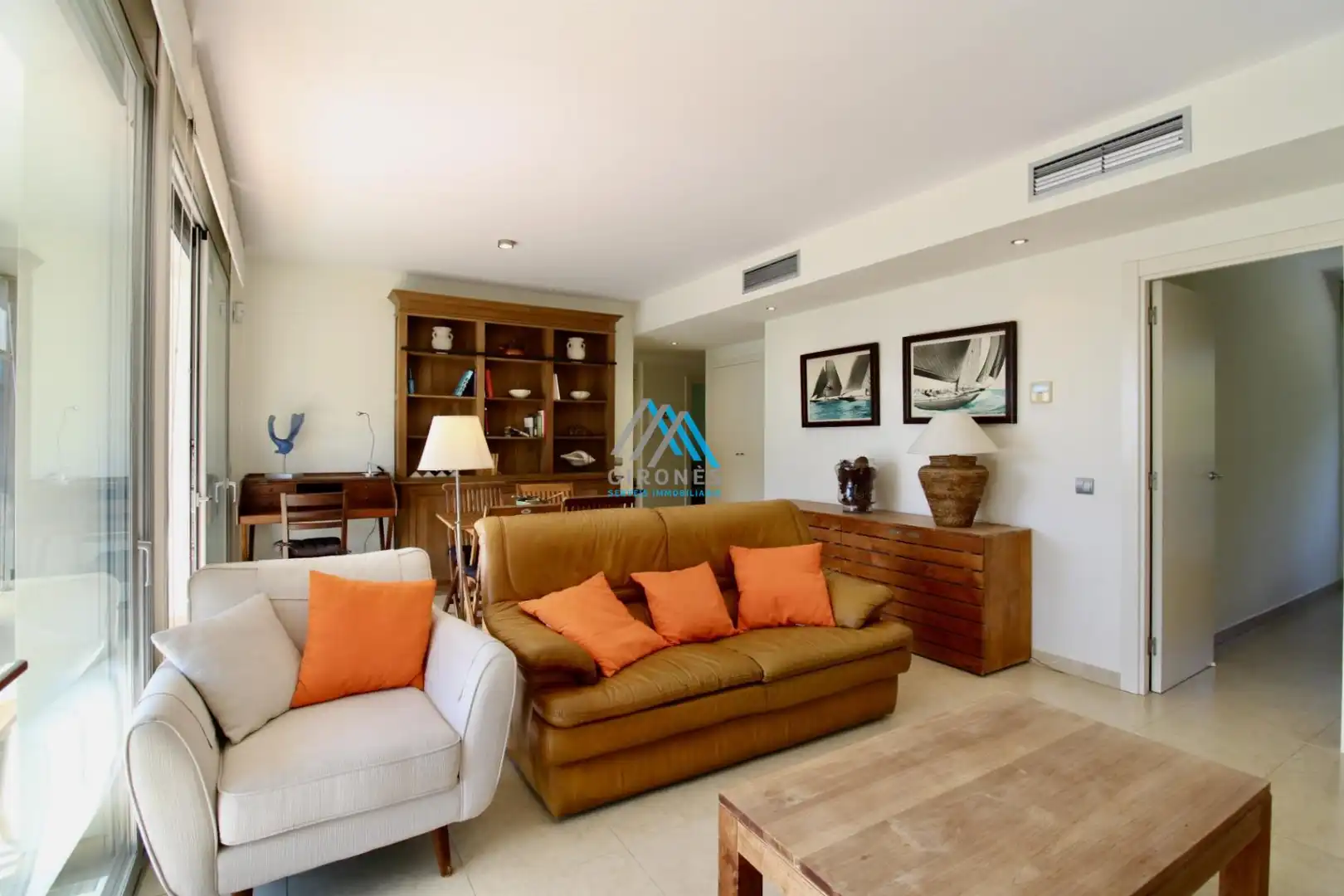 Living room of Attic for sale in Castell d'Aro, Platja d'Aro i s'Agaró  with Air Conditioner, Heating and Terrace