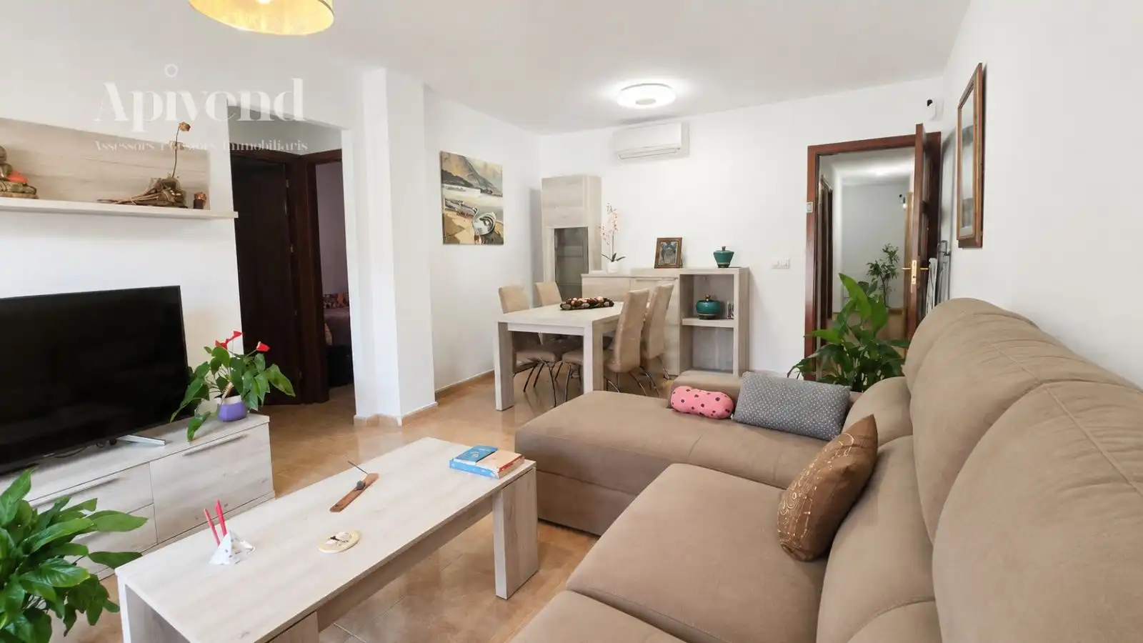 Sala de estar de Piso en venta en Vilajuïga con Aire acondicionado, Terraza y Trastero