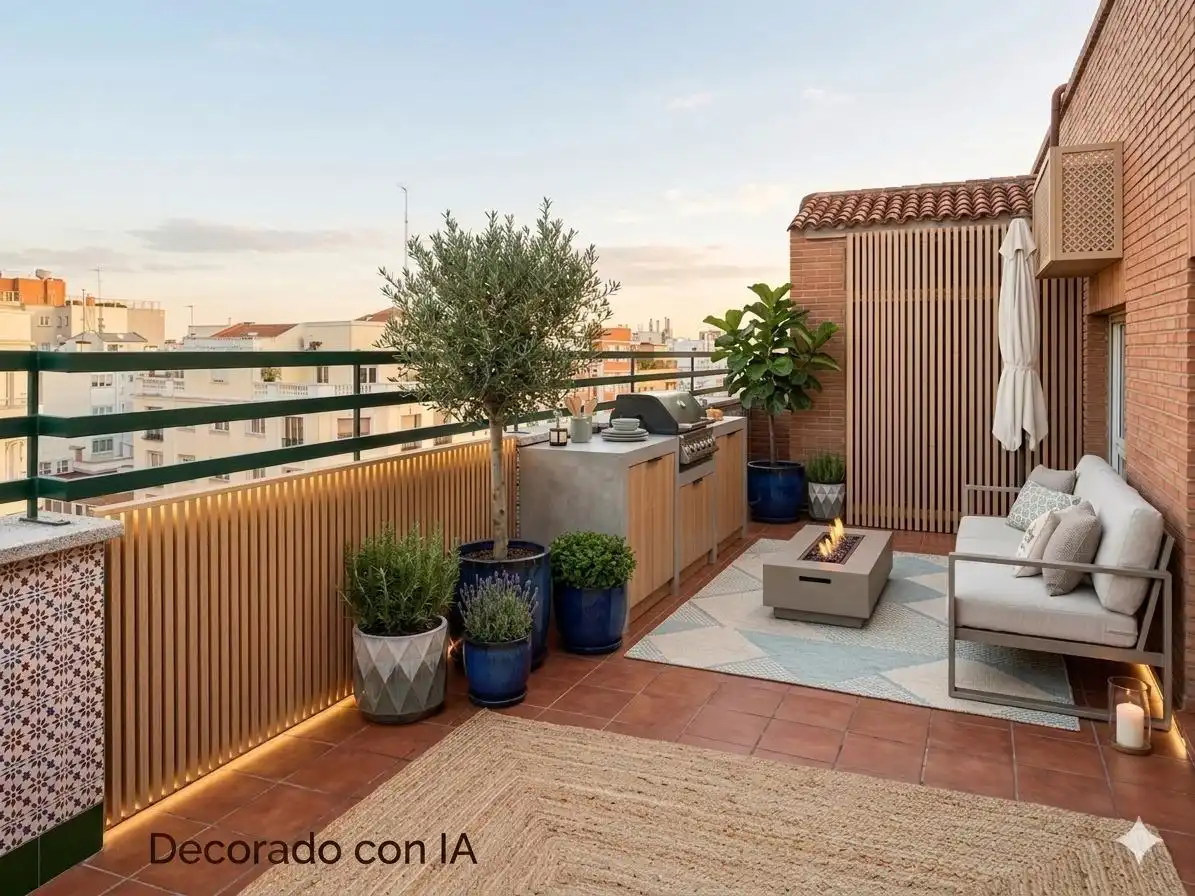 Terrace of Attic for sale in Madrid  with Air Conditioner, Heating and Terrace