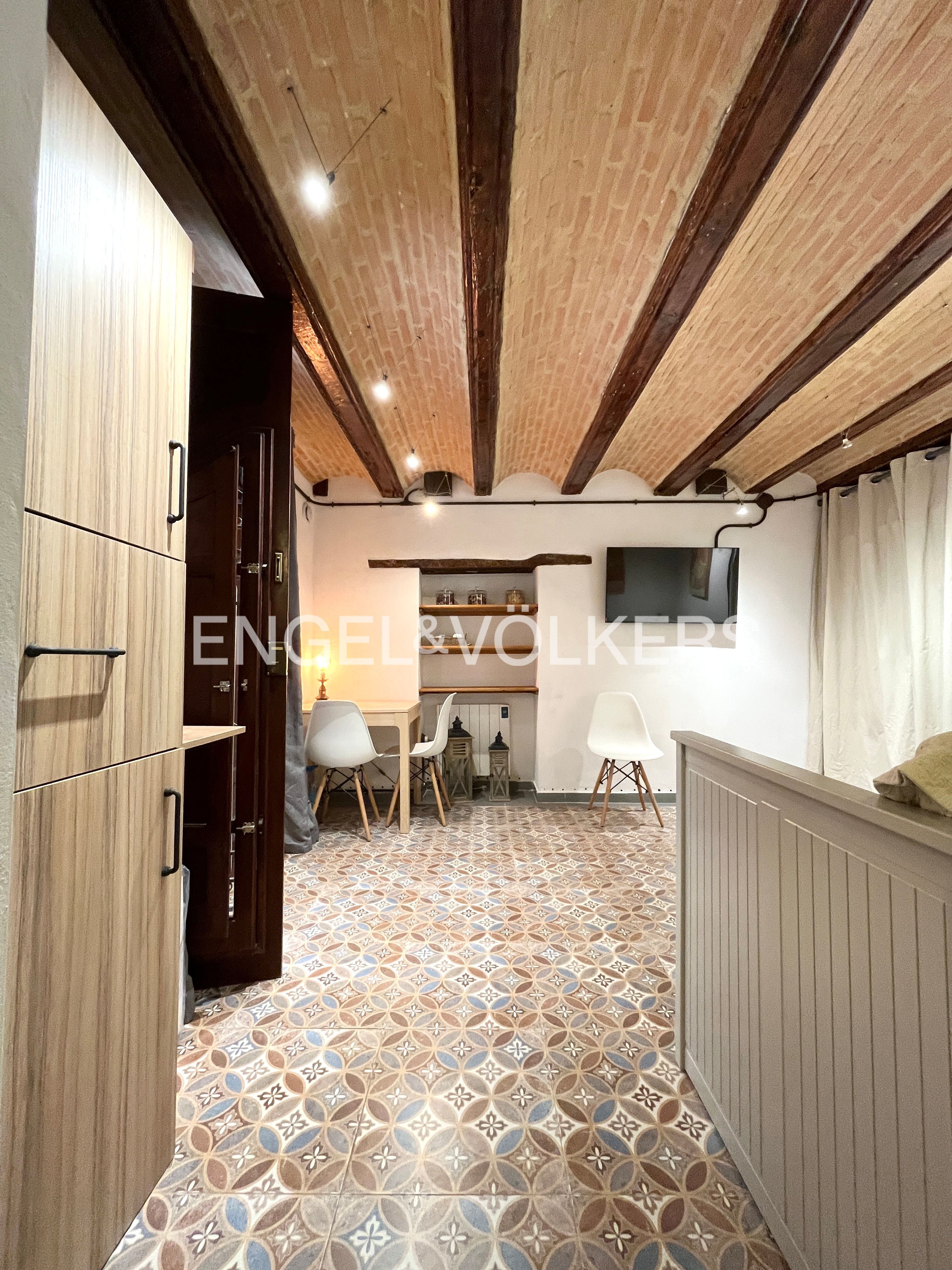 Cuina de Apartament de lloguer en  Valencia Capital amb Calefacció