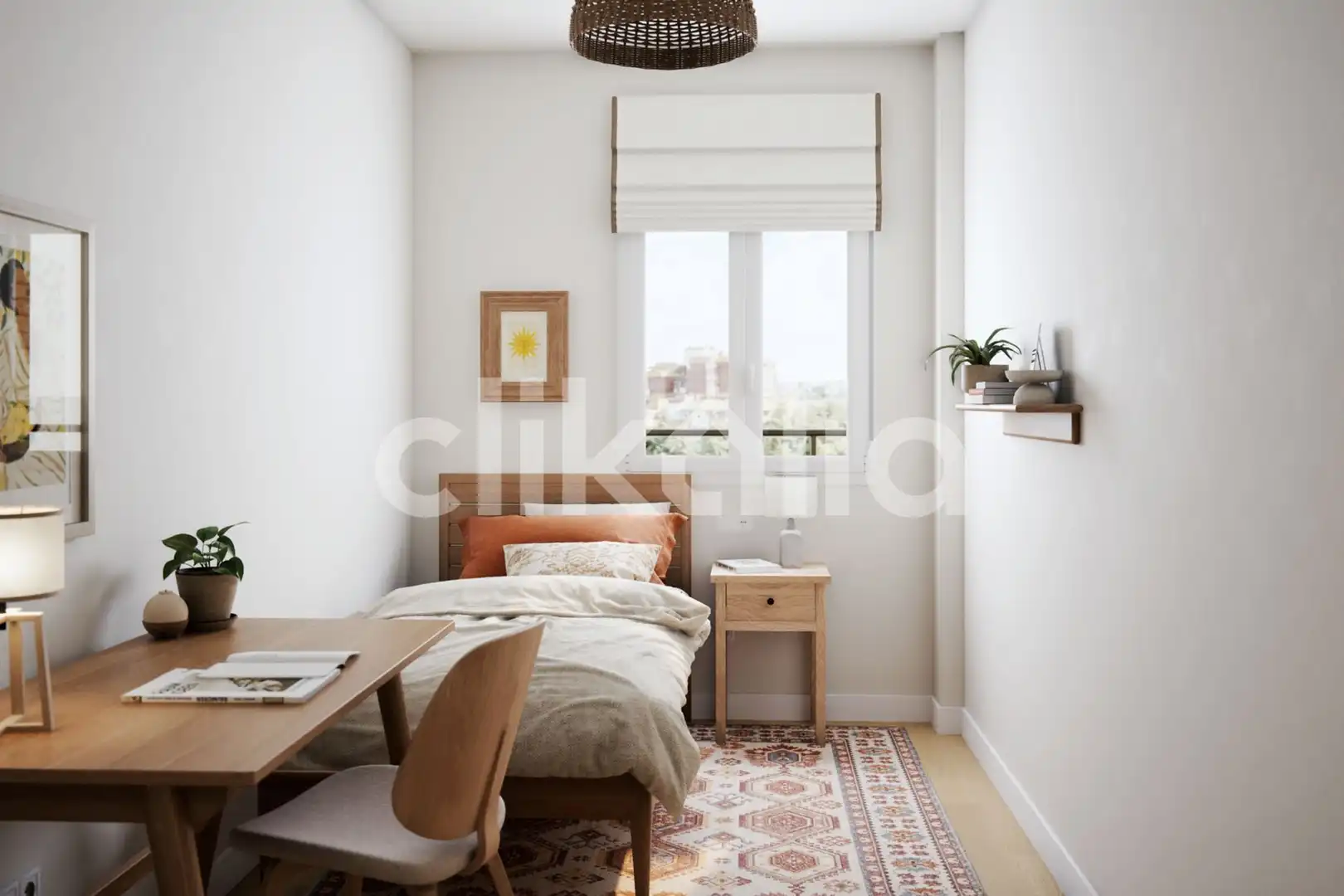 Bedroom of Flat for sale in Sevilla  with Air Conditioner, Terrace and Balcony