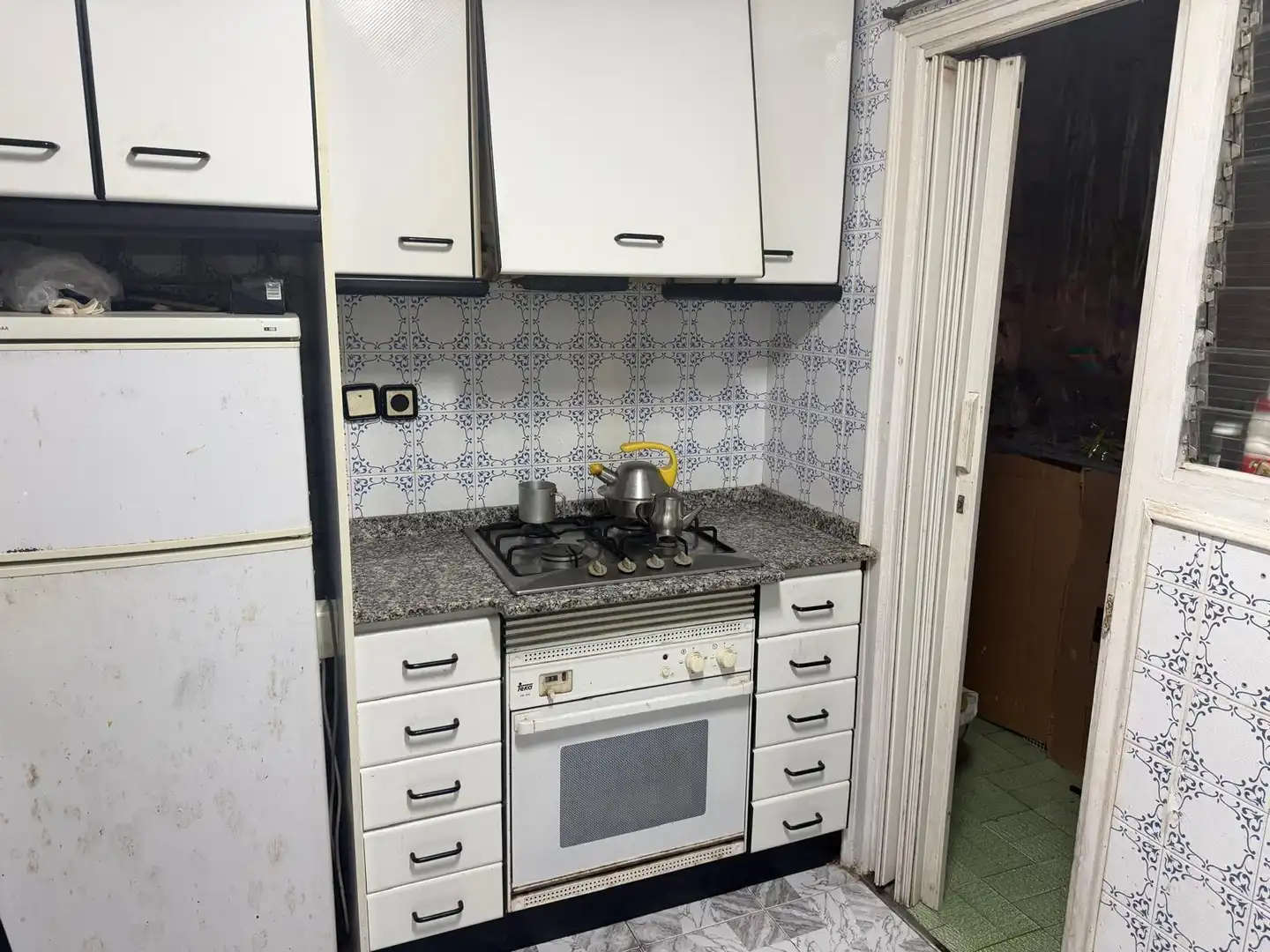 Cocina de Piso en venta en Barcelona con Amueblado y Balcón