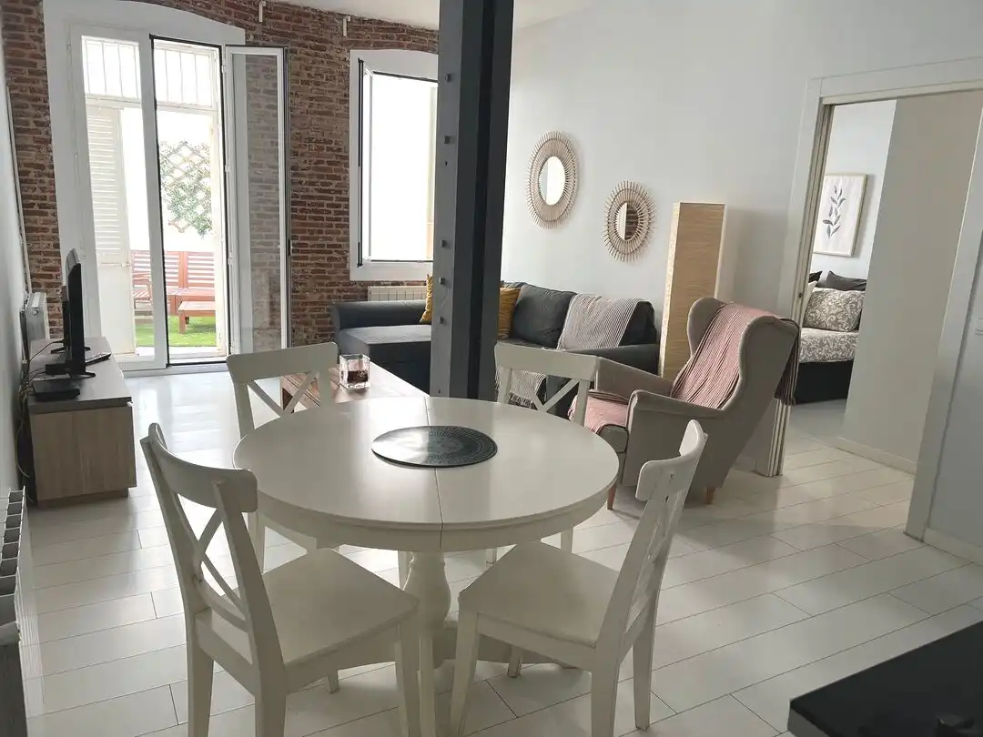 Dining room of Flat for rent in Madrid  with Heating and Terrace