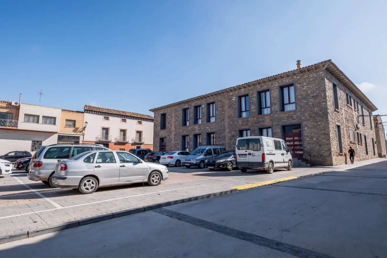 Parking of Houses for sale in Calatorao  with Air Conditioner, Terrace and Balcony