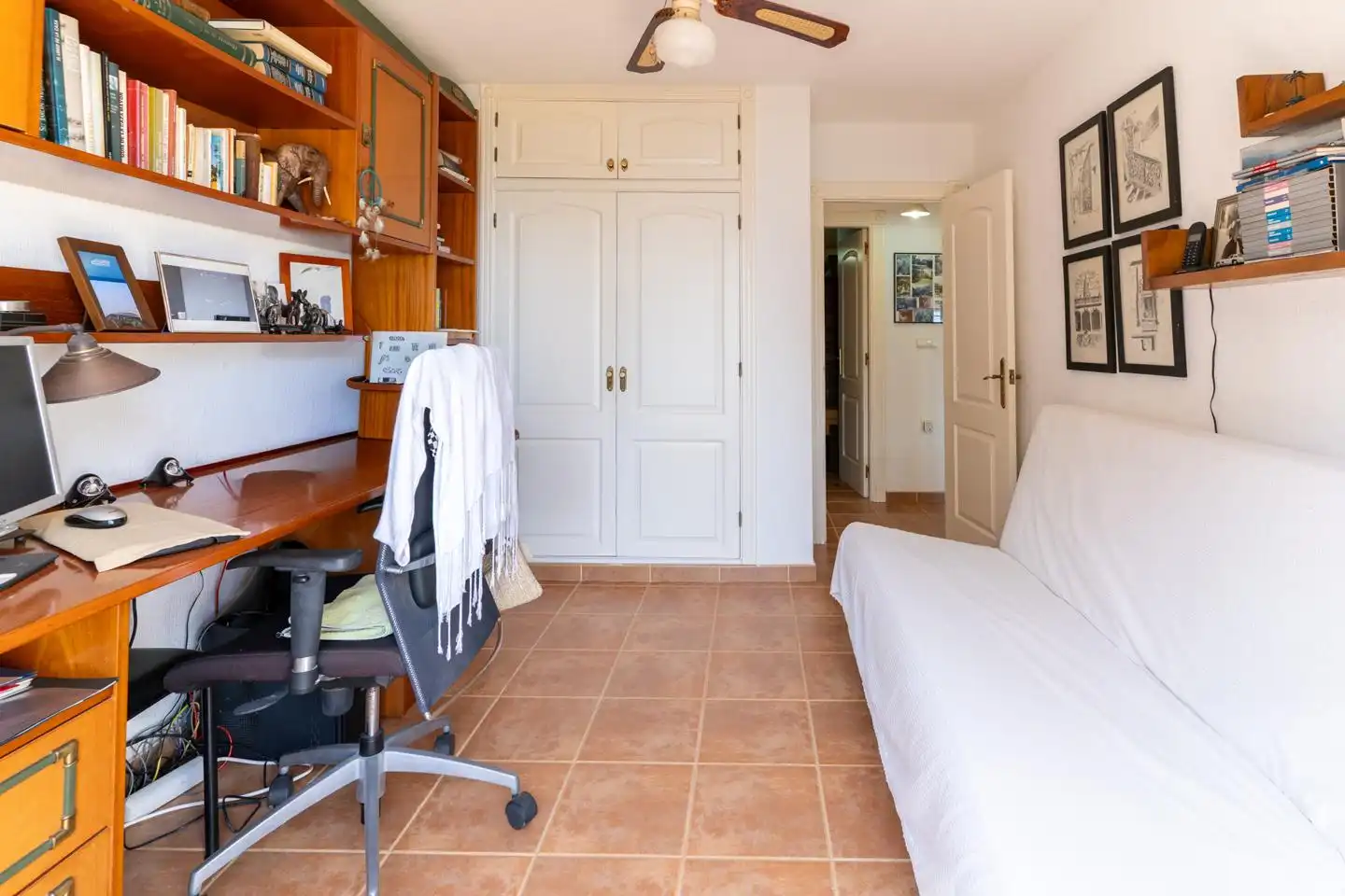 Bedroom of Houses for sale in Santa Pola  with Air Conditioner, Private garden and Terrace