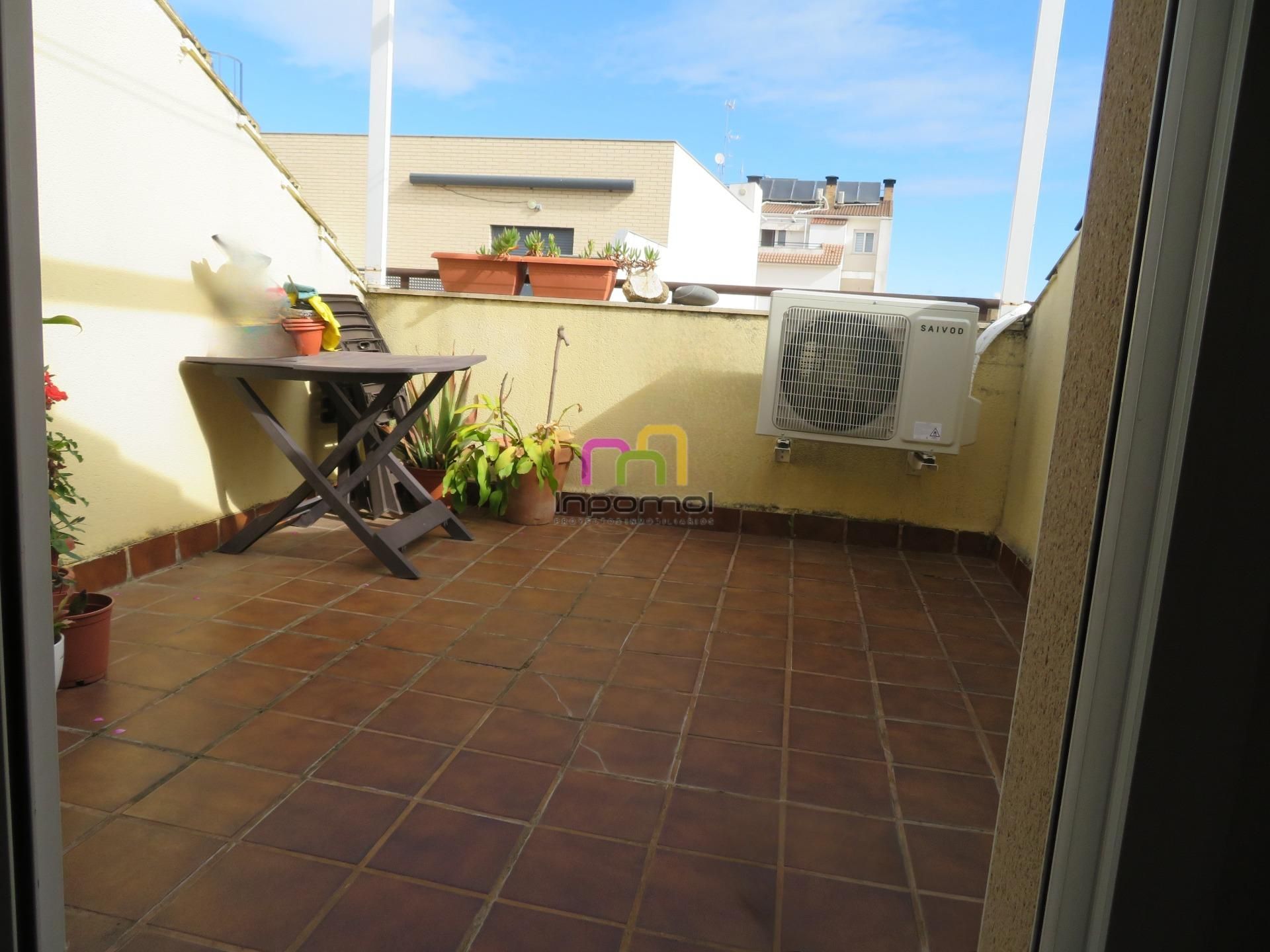 Terrace of Attic for sale in Badajoz Capital  with Air Conditioner, Heating and Parquet flooring