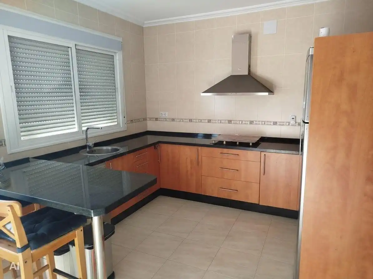 Cuina de Casa o xalet en venda en Zahínos amb Jardí privat, Terrassa i Traster