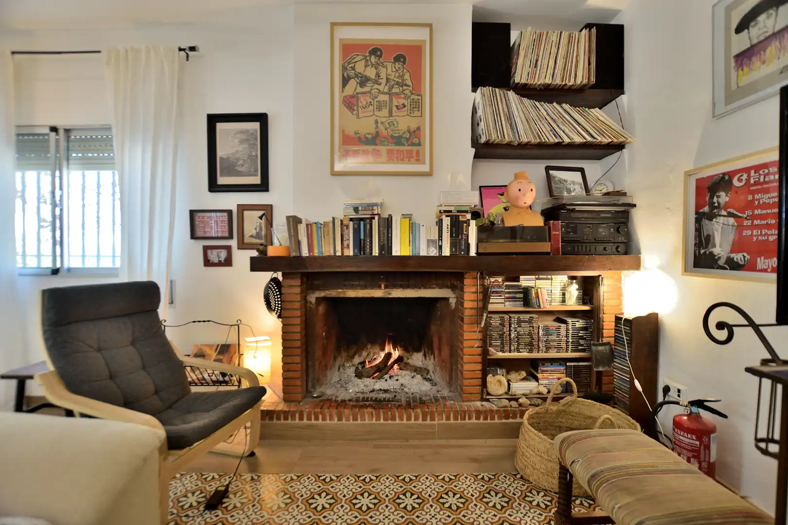 Sala de estar de Finca rústica en venta en Ronda con Jardín privado, Trastero y Piscina