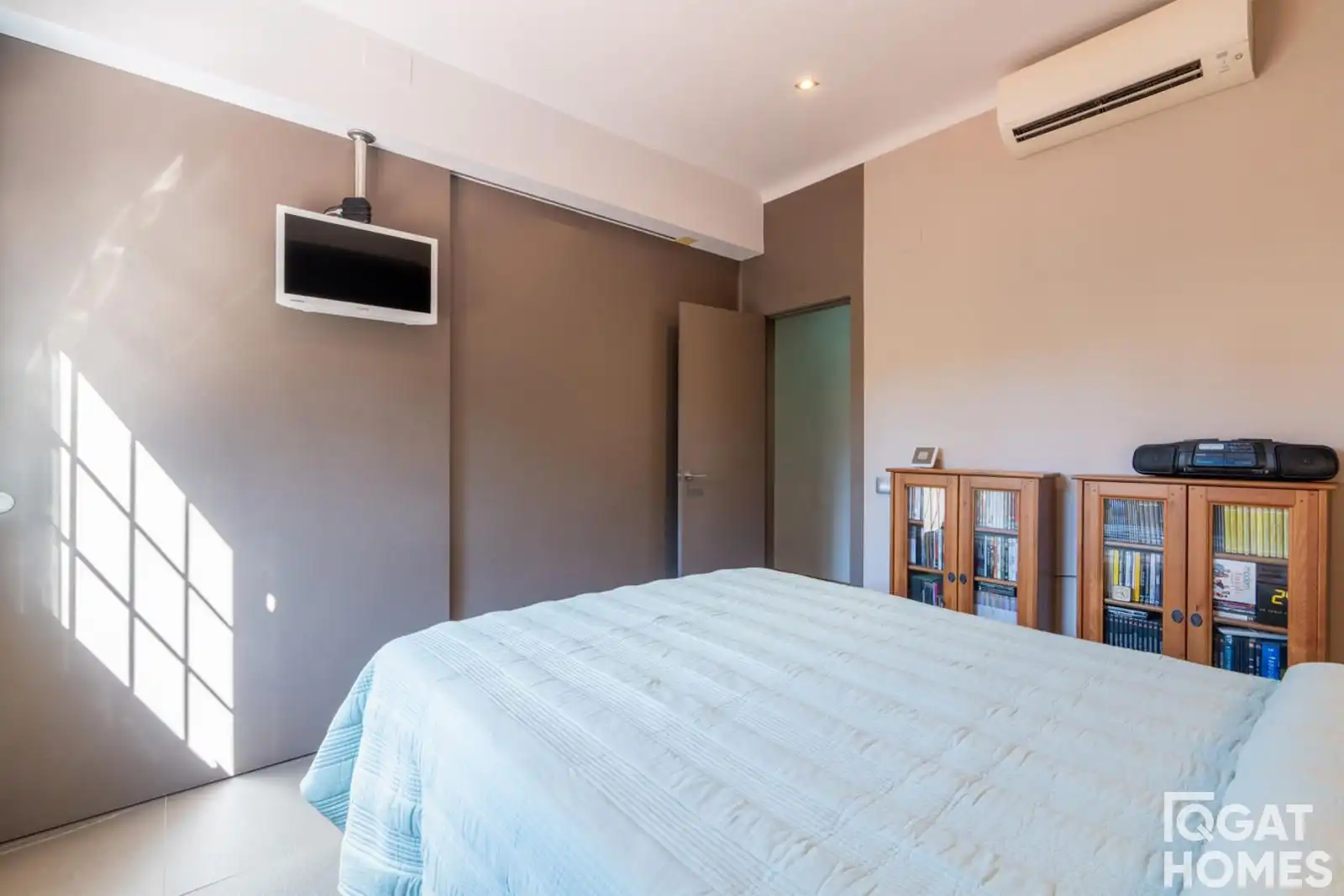 Dormitori de Casa o xalet en venda en Sant Cugat del Vallès amb Aire condicionat, Calefacció i Terrassa