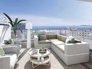 Apartament amb piscina en venda a Marbella Centro