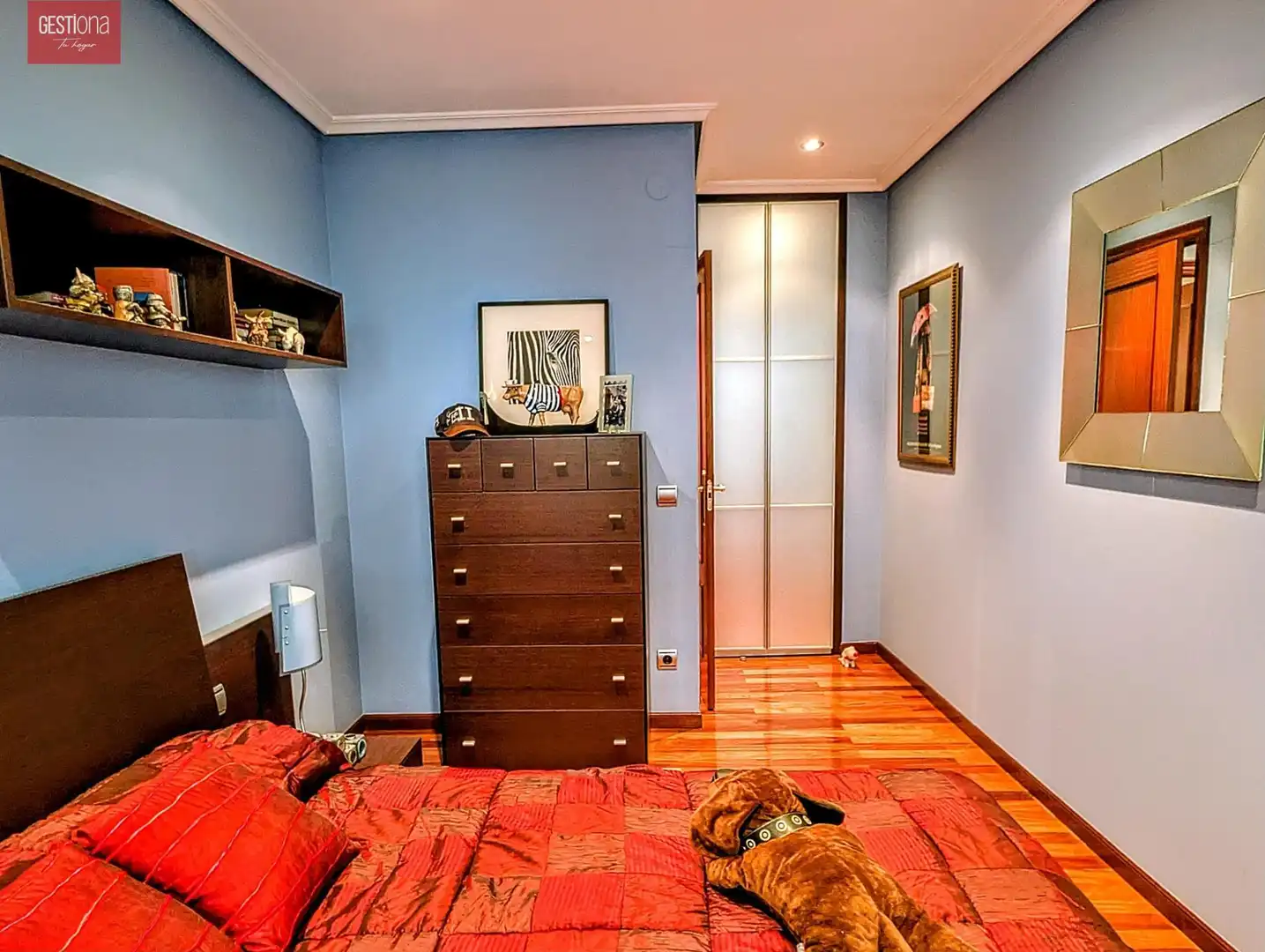 Bedroom of Flat for sale in Santander  with Heating