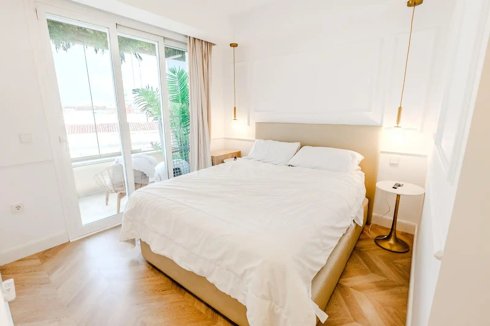 Bedroom of Attic for sale in Madrid  with Air Conditioner, Heating and Parquet flooring