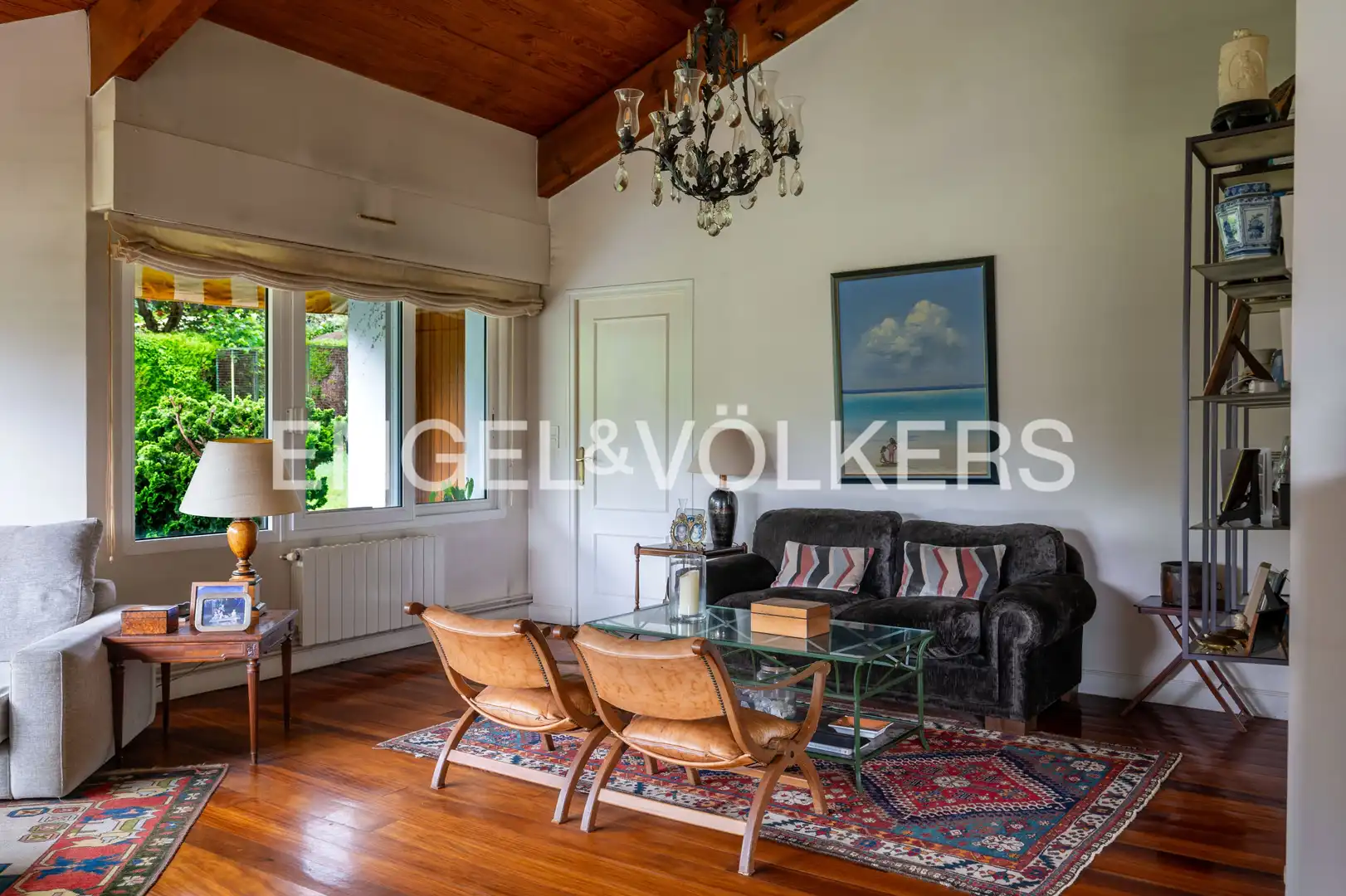 Sala de estar de Casa o chalet en venta en Ascain con Calefacción, Jardín privado y Terraza