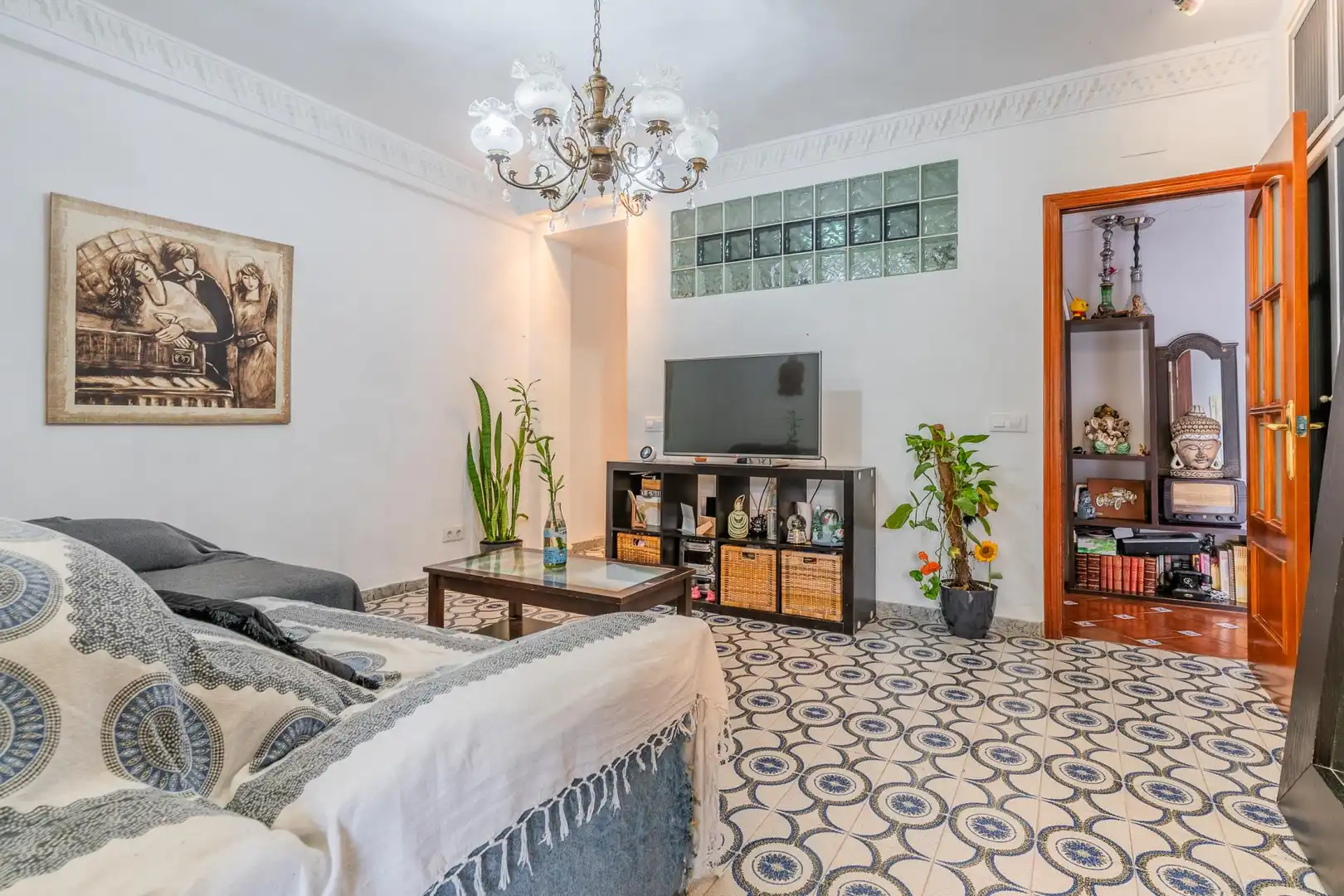 Sala d'estar de Apartament en venda en San Fernando