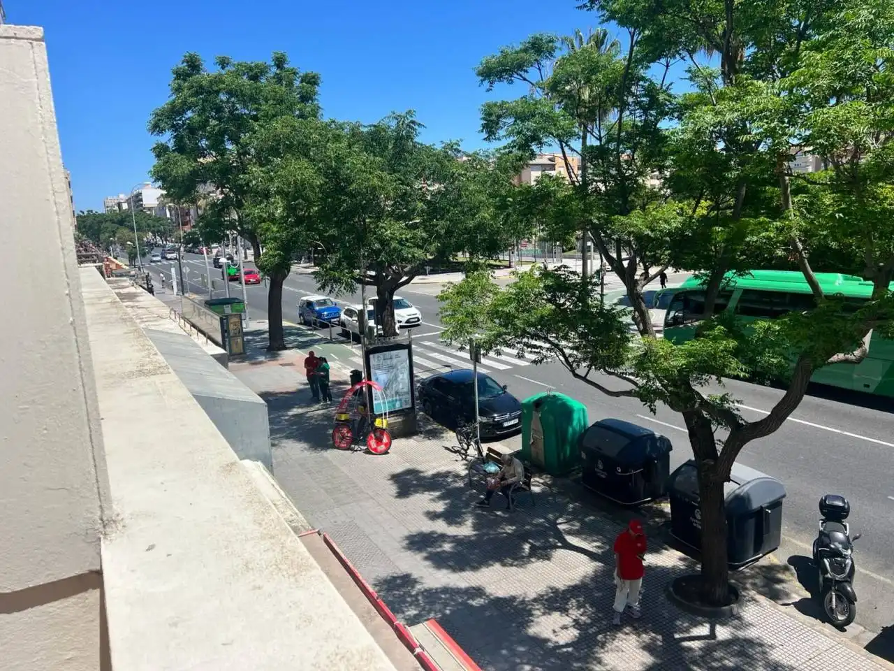 Vista exterior de Piso en venta en Cádiz con Terraza
