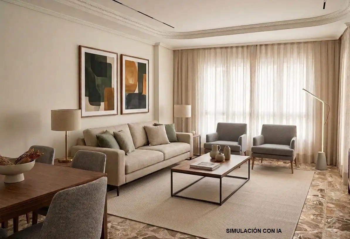 Wohnzimmer von Wohnung zum Verkauf in Onda mit Terrasse