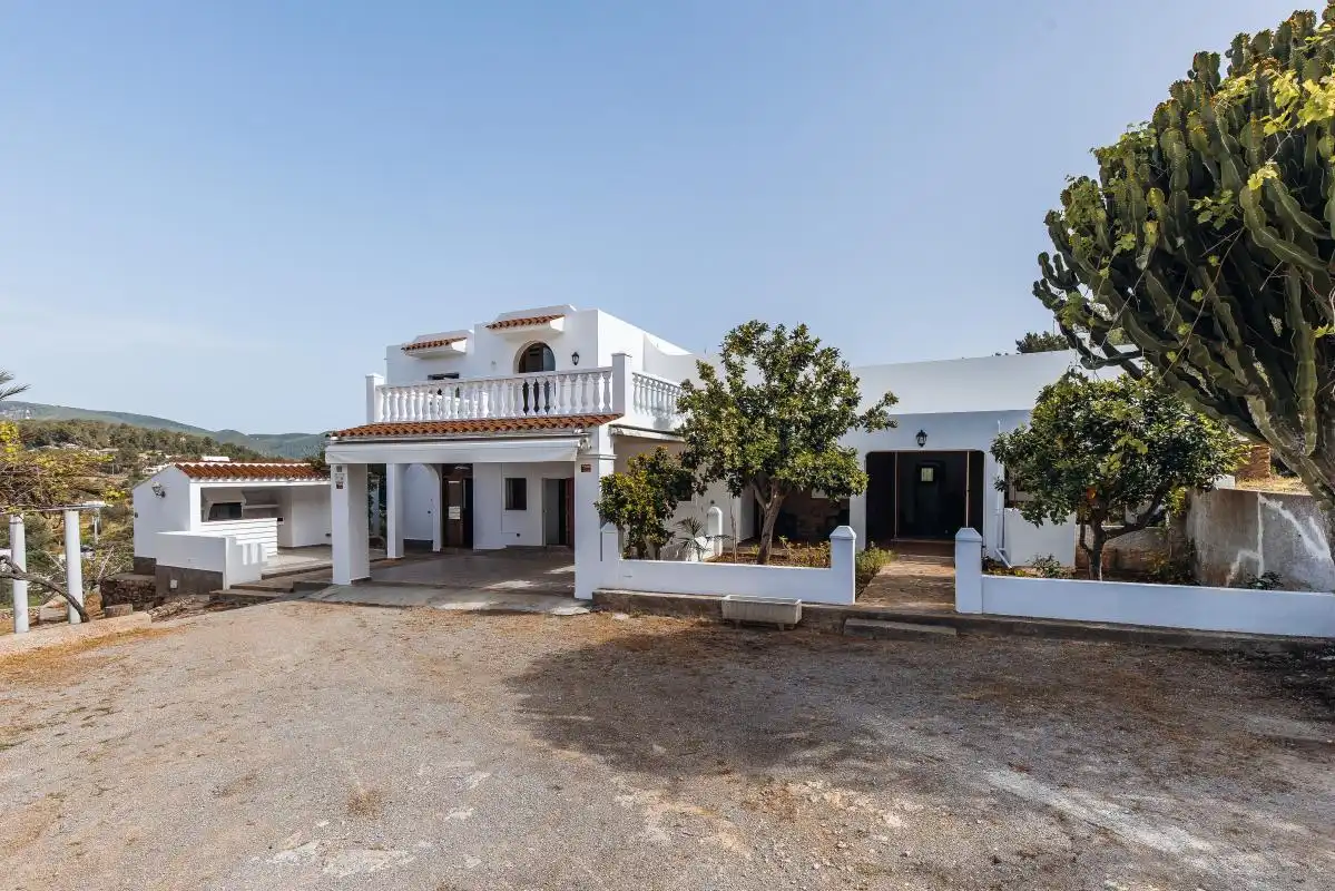 Exterior view of Country homes for rent in Santa Eulària des Riu  with Air Conditioner and Heating