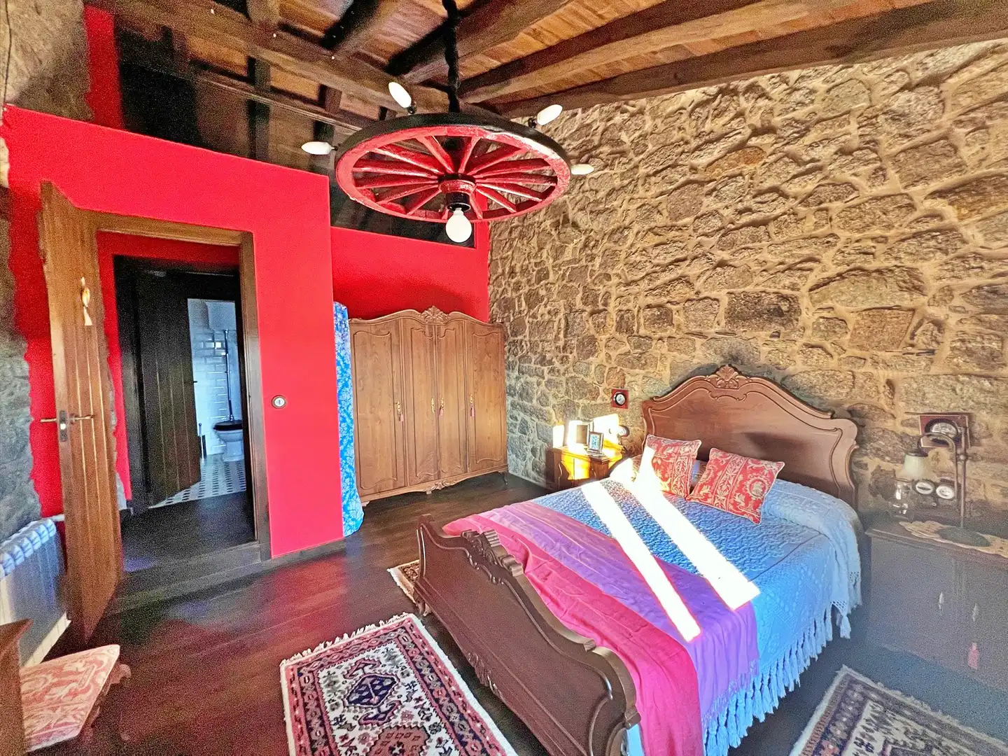 Habitación de Casa o chalet de alquiler en Lugo con Calefacción, Jardín privado y Amueblado