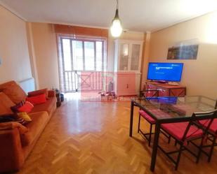 Living room of Apartment for sale in León Capital   with Parquet flooring, Furnished and Balcony
