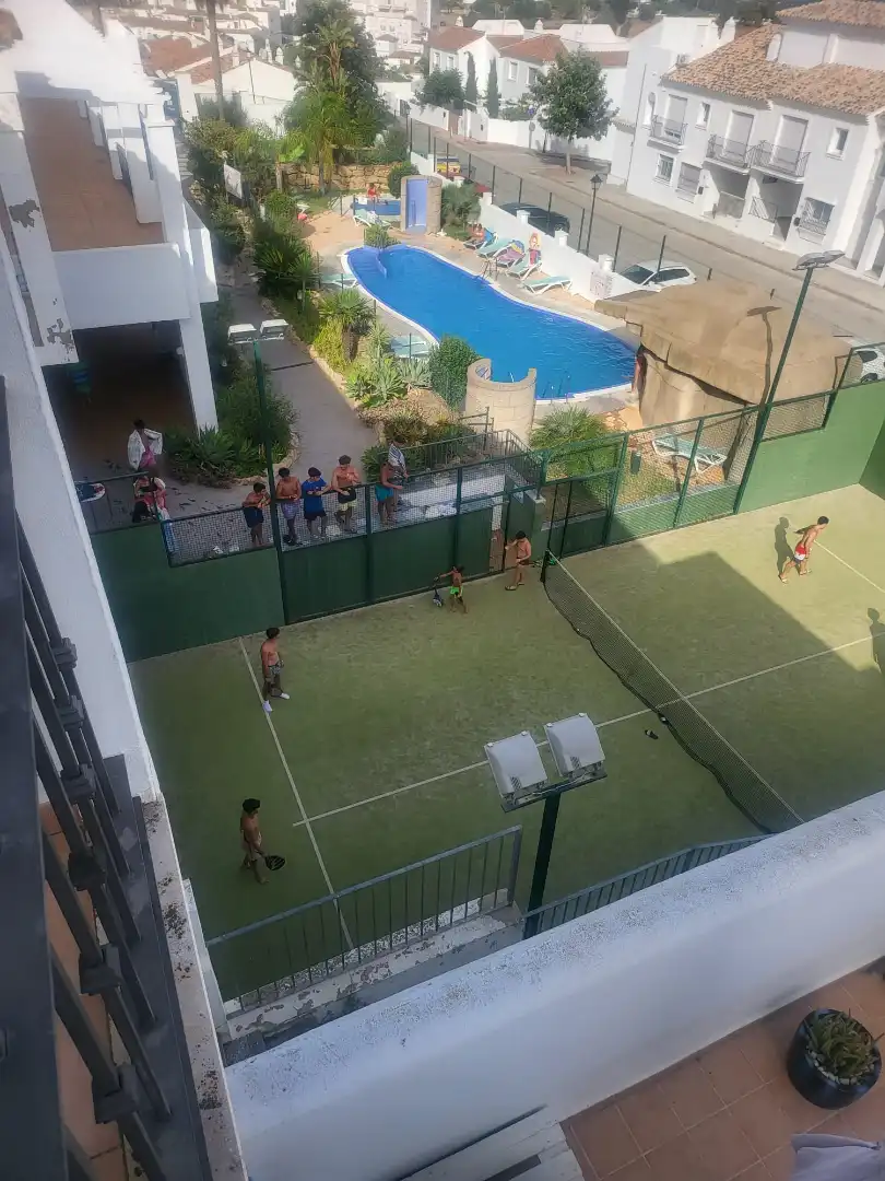Piscina de Pis de lloguer en Vejer de la Frontera amb Aire condicionat, Terrassa i Moblat