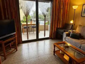 Terraza de Piso de alquiler en Altafulla con Amueblado, Horno y Microondas