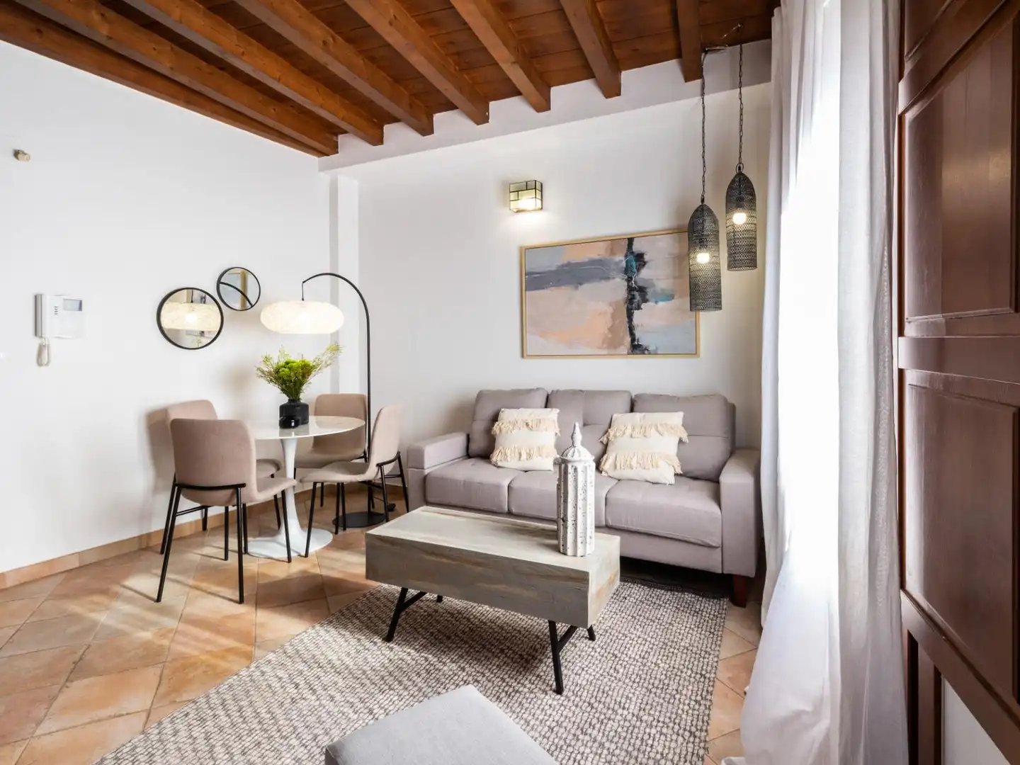 Sala de estar de Ático en venta en Granada con Aire acondicionado, Calefacción y Terraza