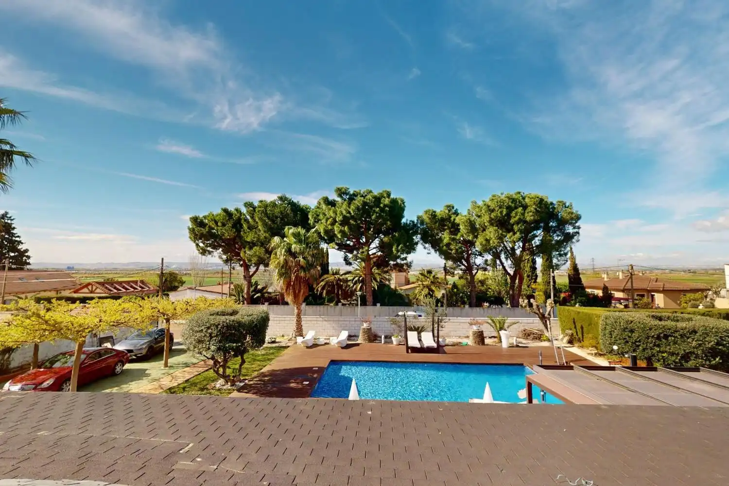 Jardín de Casa o chalet en venta en Alfajarín con Calefacción, Jardín privado y Terraza