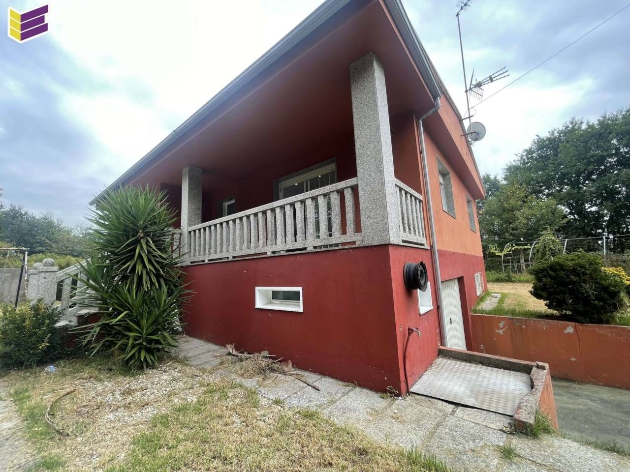 Vista exterior de Casa o xalet de lloguer en Salceda de Caselas amb Calefacció, Jardí privat i Parquet