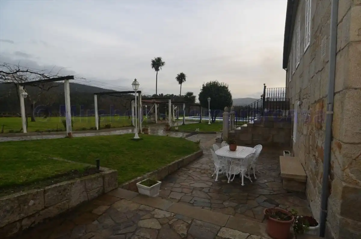 Garden of Country homes for sale in Padrón  with Heating, Private garden and Terrace