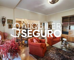 Living room of Flat to rent in  Madrid Capital  with Air Conditioner