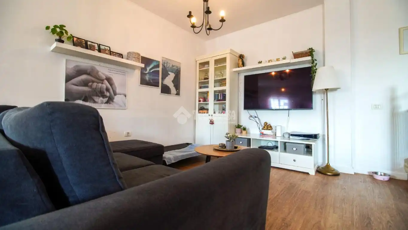 Sala de estar de Piso en venta en San Cristóbal de la Laguna con Calefacción, Jardín privado y Parquet