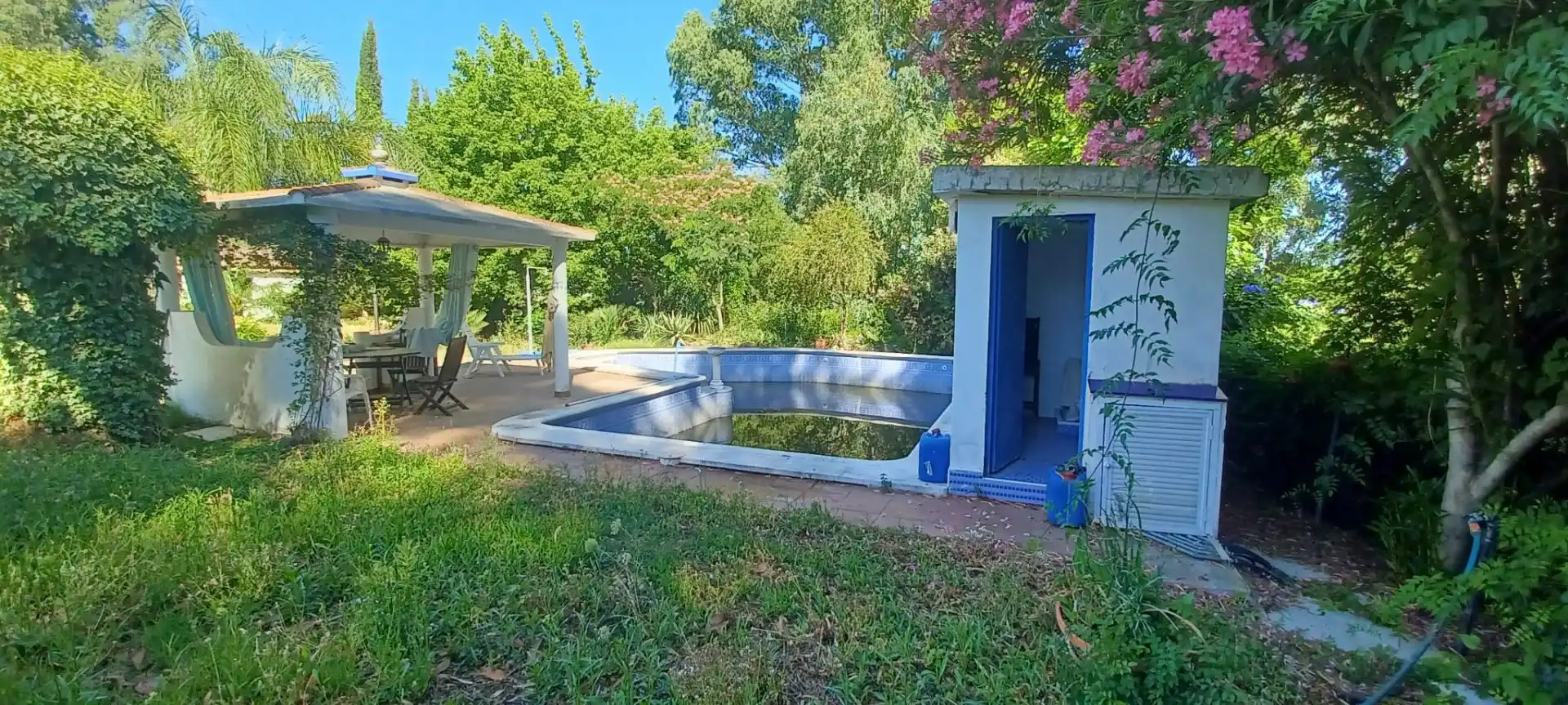 Piscina de Casa o chalet en venta en Castilblanco de los Arroyos con Aire acondicionado, Jardín privado y Terraza