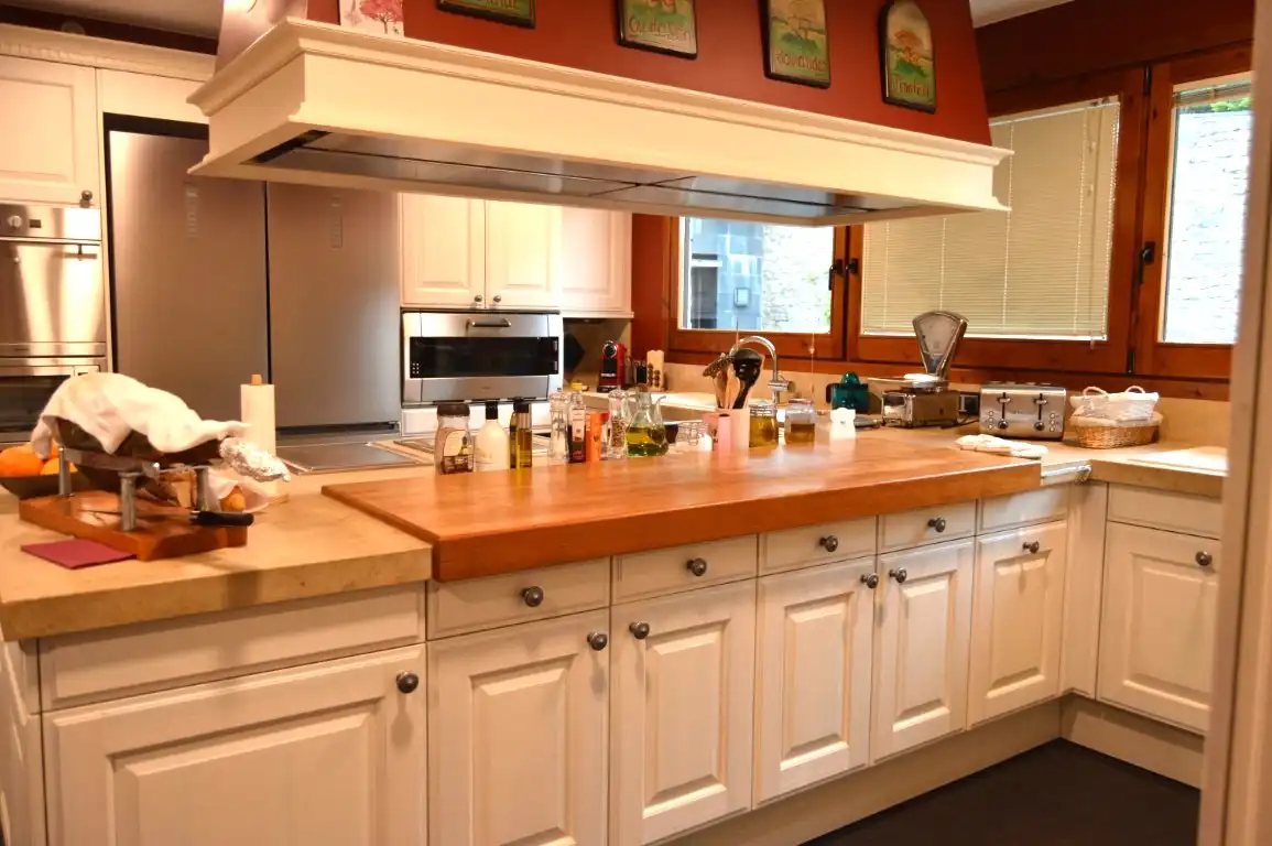 Cocina de Casa o chalet de alquiler en Prullans con Jardín privado, Parquet y Terraza