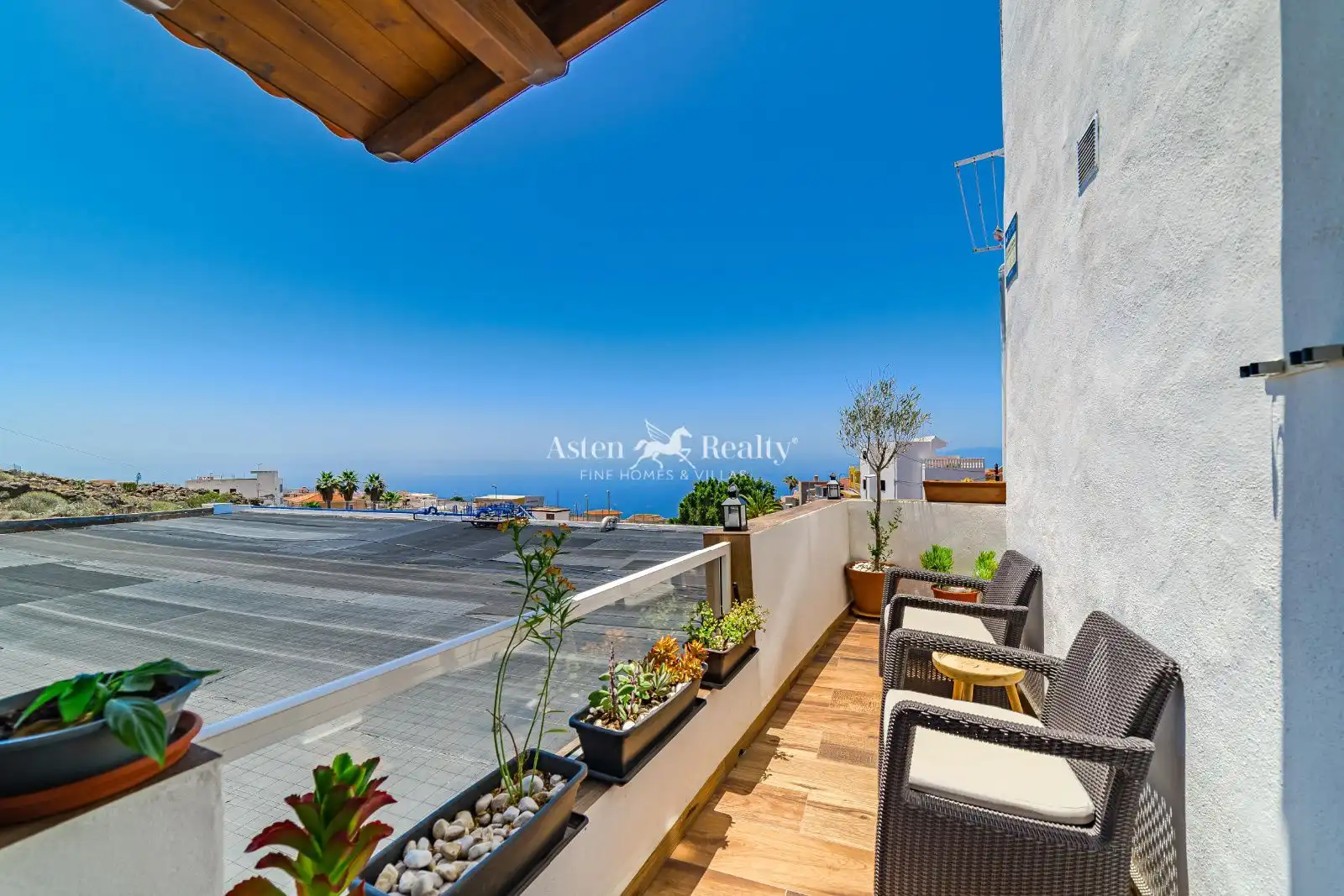 Terrace of Flat for sale in Adeje  with Terrace, Furnished and Oven