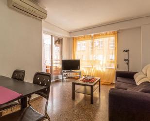 Living room of Apartment to rent in  Valencia Capital  with Air Conditioner, Furnished and Oven