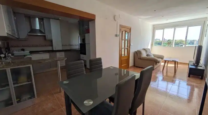 Dining room of Flat for rent in Valencia  with Furnished, Oven and Washing machine