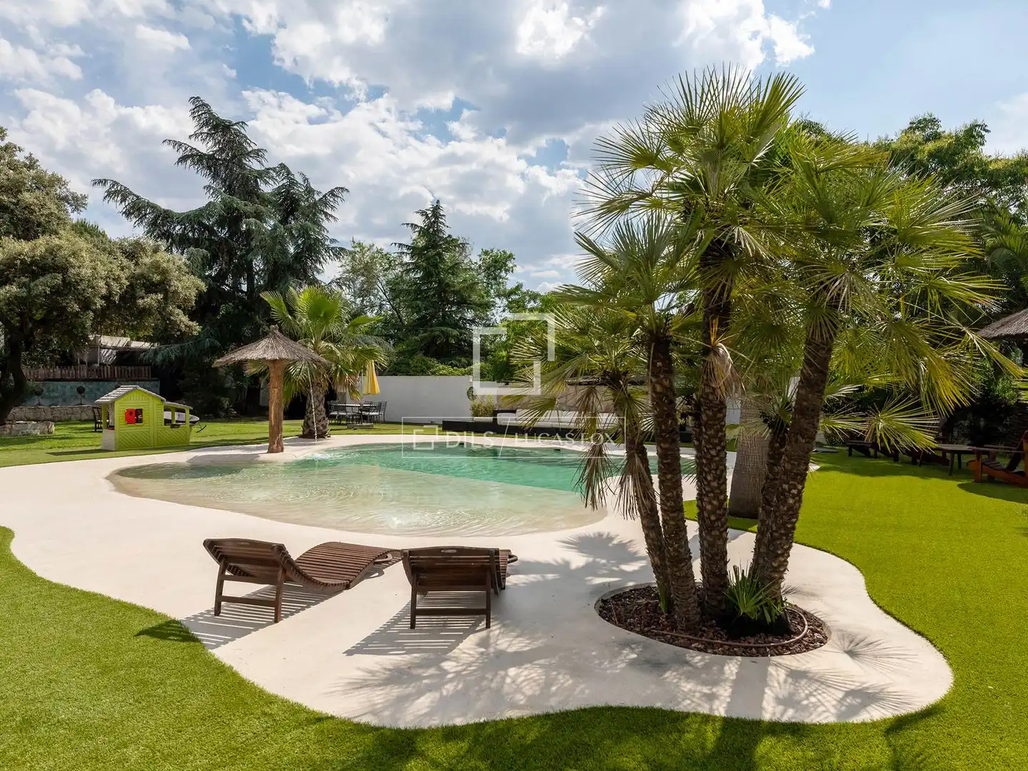 Jardín de Casa o chalet en venta en Torrelodones con Aire acondicionado, Jardín privado y Terraza