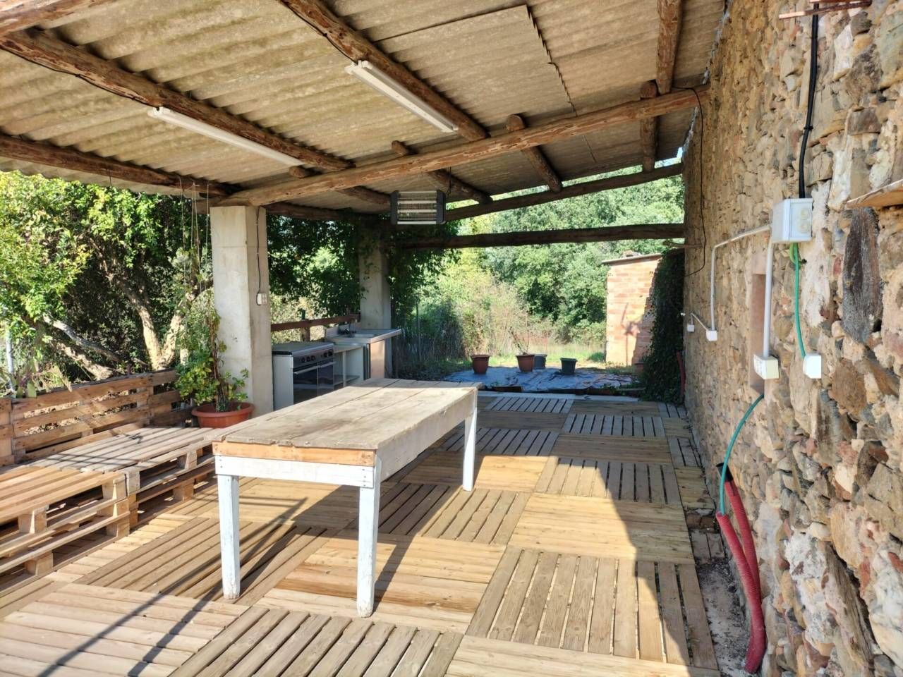 Terrassa de Casa o xalet de lloguer en Brunyola i Sant Martí Sapresa amb Jardí privat