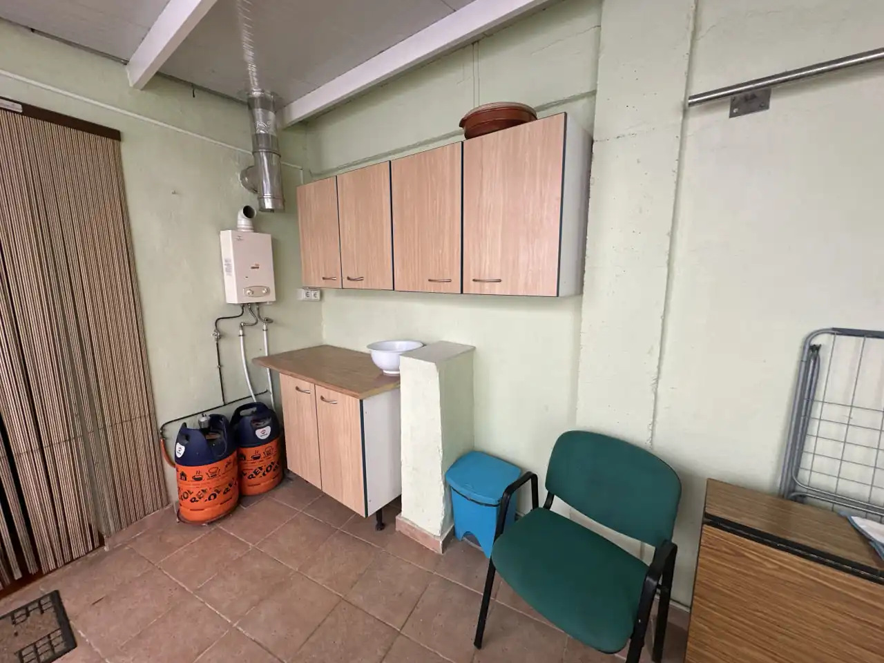 Kitchen of Flat for rent in La Nucia  with Terrace, Furnished and Oven