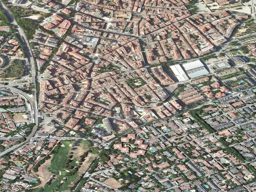 Vista exterior de Piso en venta en Sant Cugat del Vallès