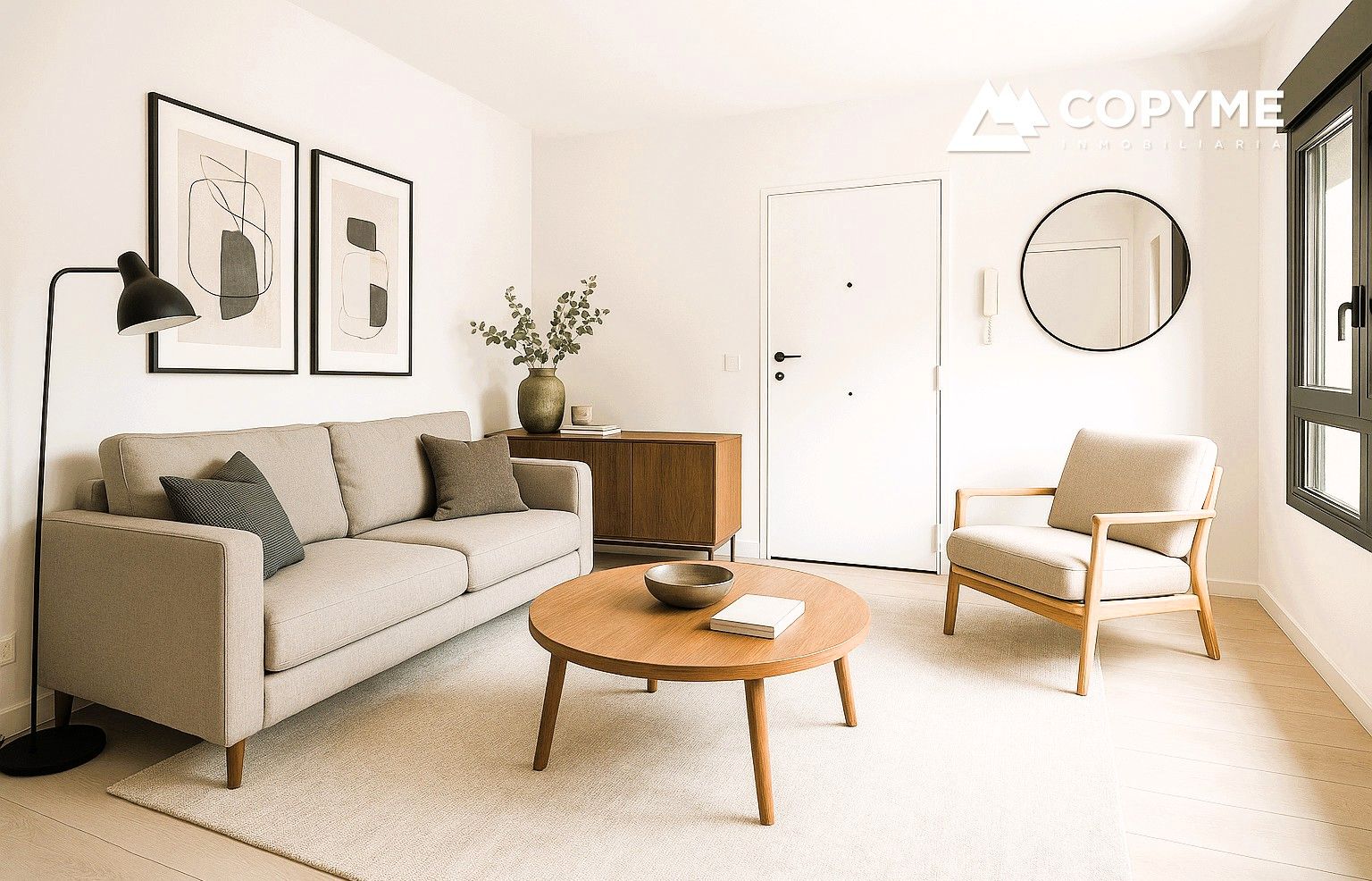 Living room of Flat for sale in Burujón  with Air Conditioner, Heating and Storage room