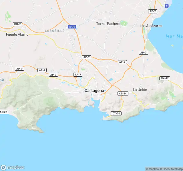 Vista exterior de Piso en venta en Cartagena