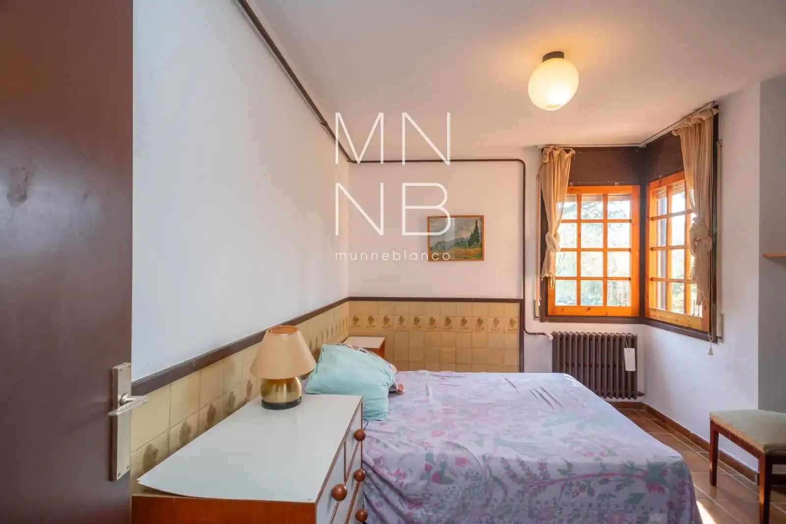Schlafzimmer von Haus oder Chalet zur Miete in Òrrius mit Heizung, Schwimmbad und Möbliert